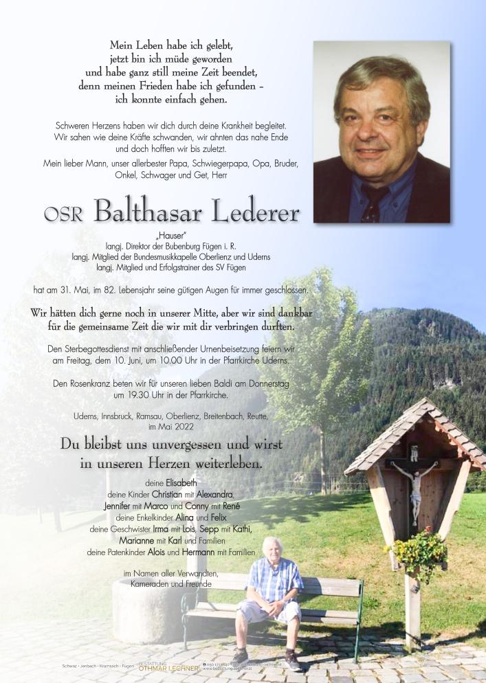 OSR Balthasar Lederer
